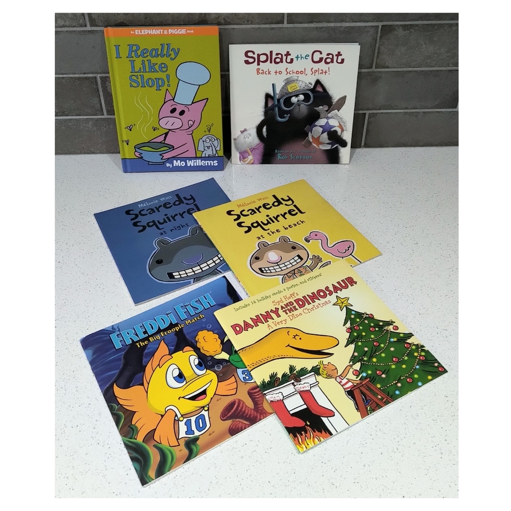 Children's Popular 6 Book Bundle (1 Hardcover / 5 Softcover)